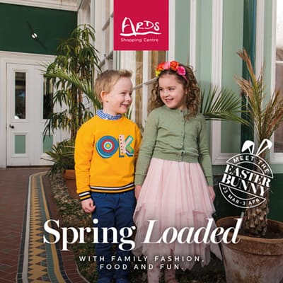 Ards Shopping Centre, Newtownards - Spring Digital Advertising Campaign