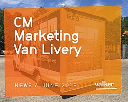 CM Marketing Van Wrap Hits the Road